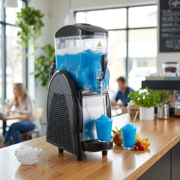 Hendi Slush Ice Maskine 2 x 12L Professionel 274255 by Hendi color Sort