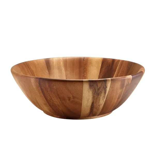 GenWare Acacia Wood Skål 36 cm diameter x 12 cm WBWL3612 by Genware color Sort