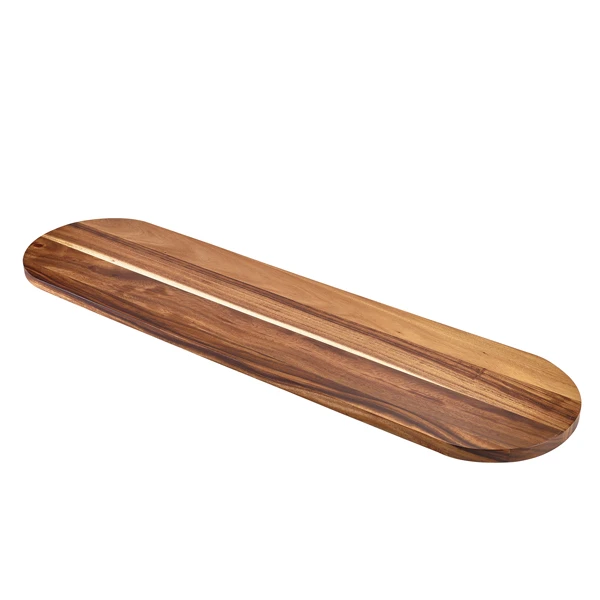 GenWare Acacia Wood Sokkel 120 x 32 cm WPLN12032 by Genware color Sort