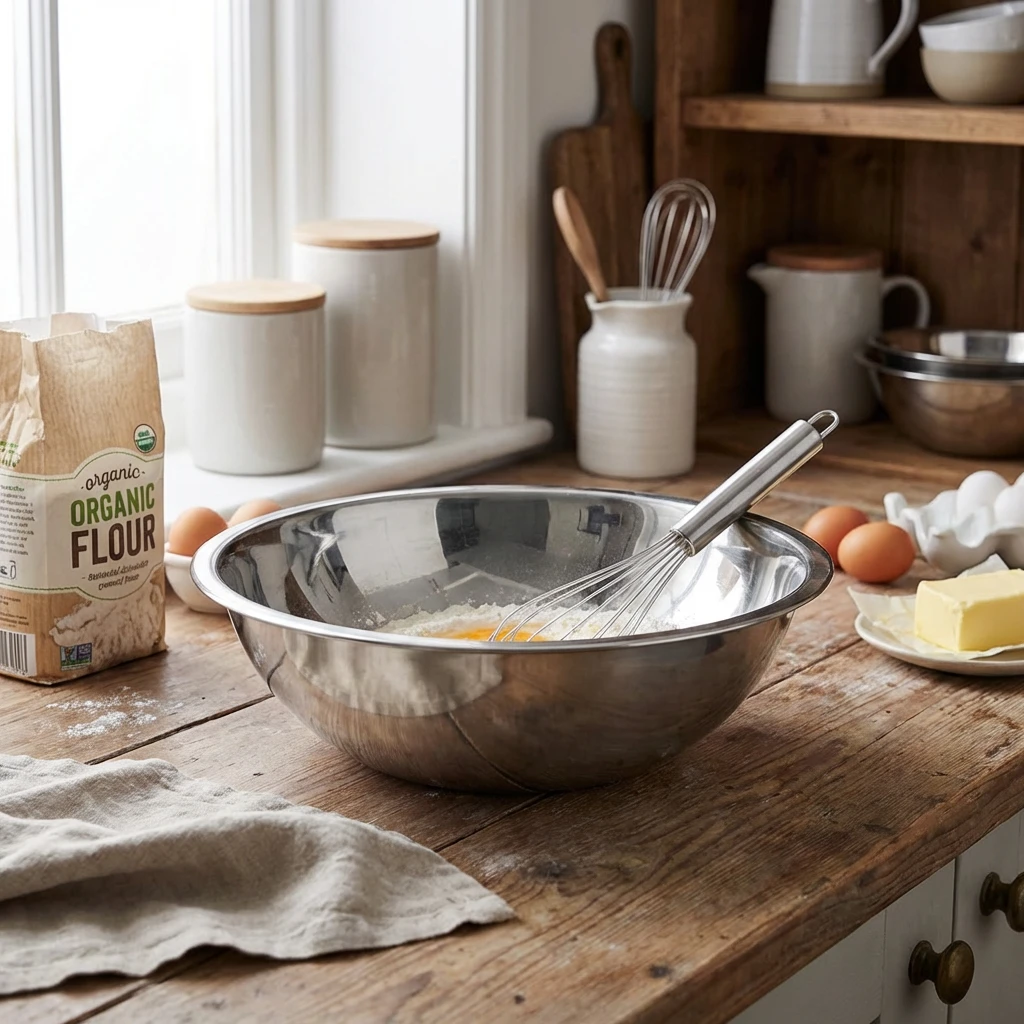 Genware Mixing Bowl S/St. 4 liter 2045 by Genware color Sort