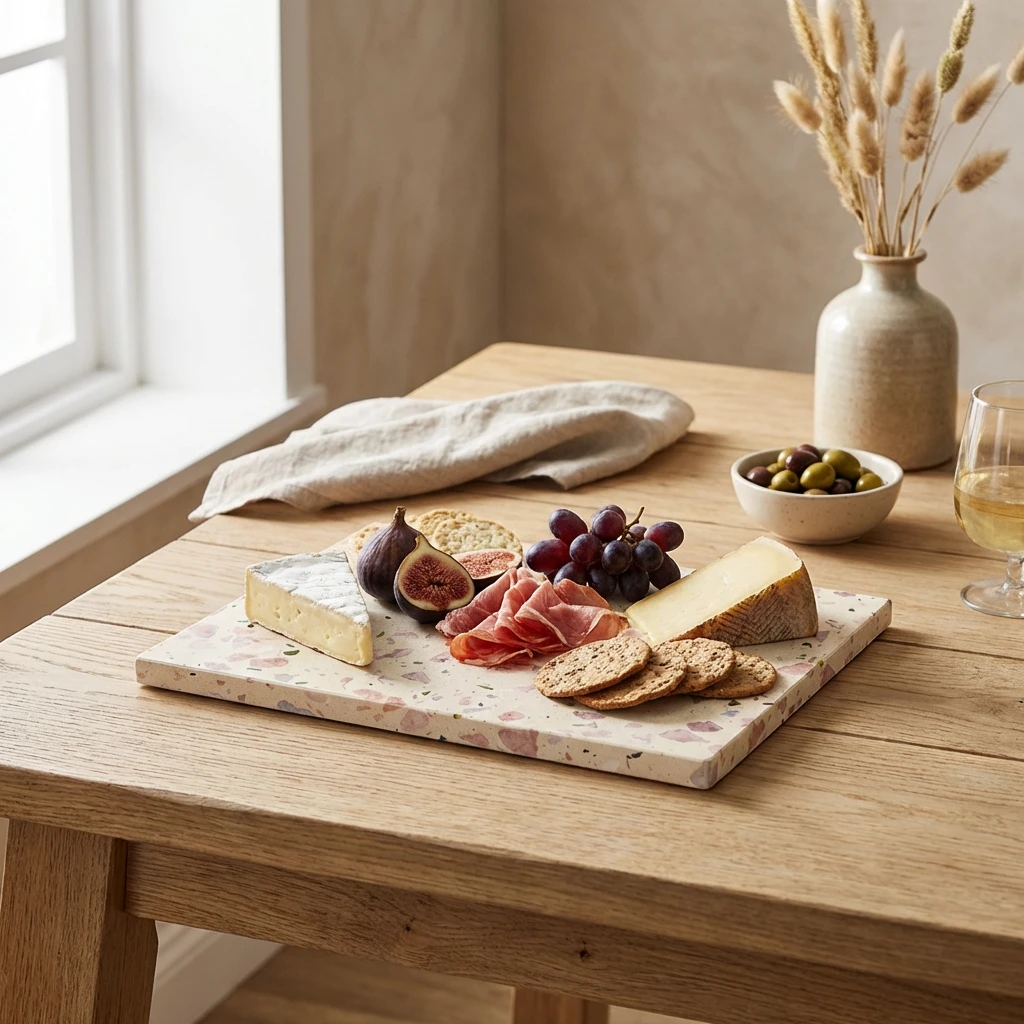 GenWare Terrazzo Platter 32 x 26 cm GN 1/2 TRZ-3226 by Genware color Sort