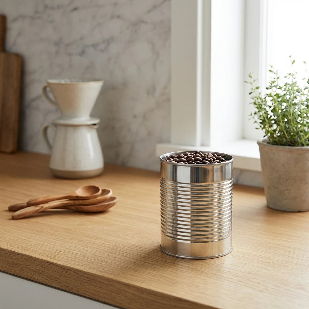 Stainless Steel Can 7,8 cm i diameter x 10,8 cm SSC8 by Genware color Sort