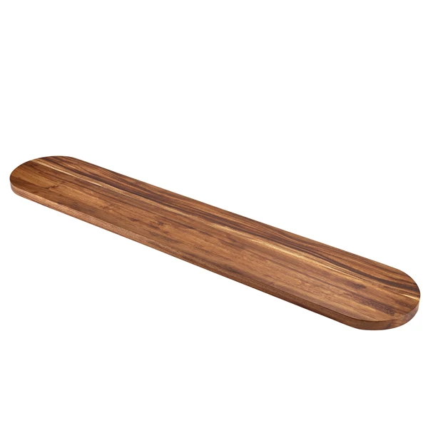 GenWare Acacia Wood Sokkel 120 x 22 cm WPLN12022 by Genware color Sort