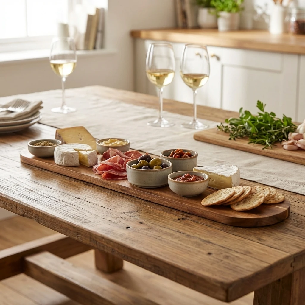 GenWare Acacia Wood Sokkel 120 x 22 cm WPLN12022 by Genware color Sort