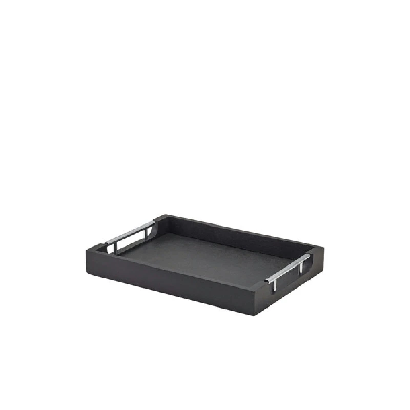 GenWare Solid Black Bakke med metalhåndtag 35 x 25 cm BTM3525BK by Genware color Sort