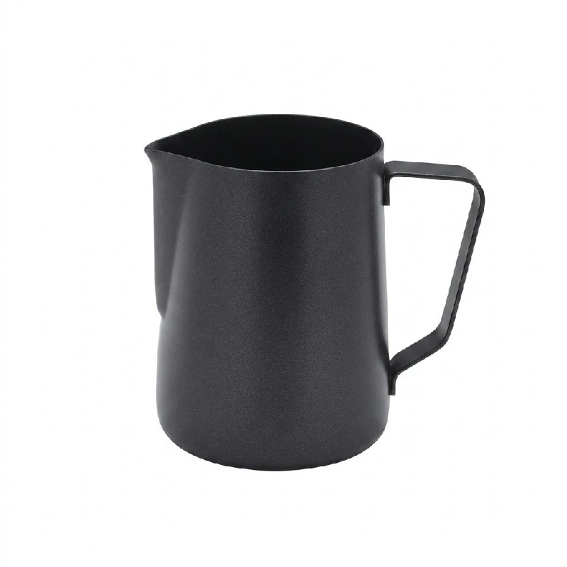Non-stick sort mælkekande 340 ml/12 oz MJ12BK by Genware color Sort