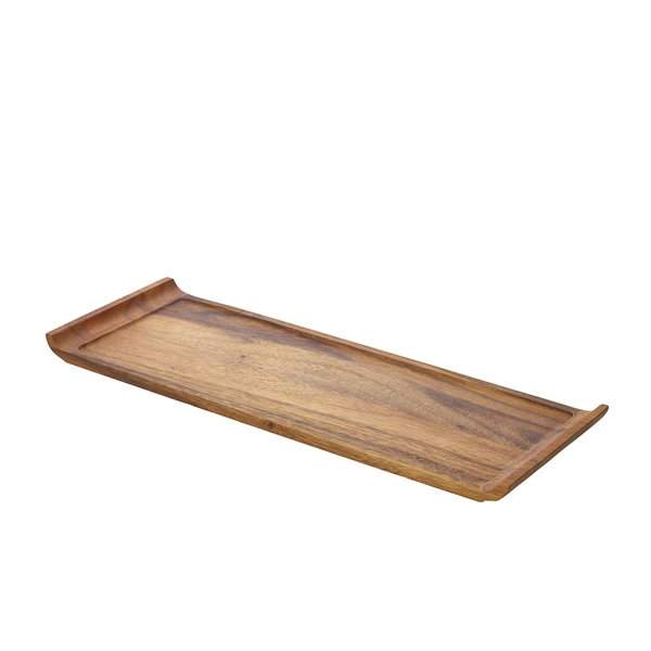Acacia Wood Serving Fad 46 x 17,5 x 2 cm WSP4617 by Genware color Sort