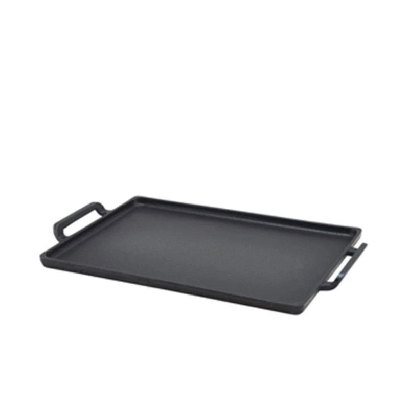 GenWare Cast Iron Rektangulært fad 28 x 20 cm C2820 by Genware color Sort