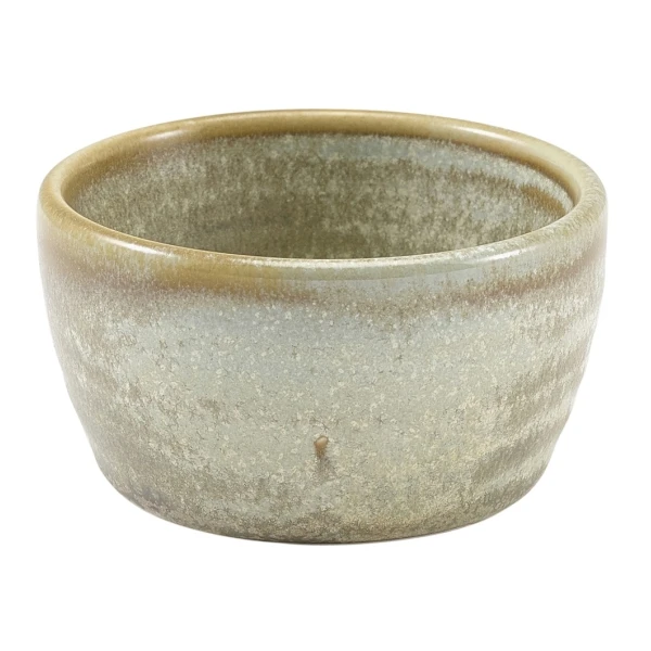 Terra Porcelain Matt Grå Ramekin 7 cl / 2,5 oz RAM-PMG2 by Genware color Sort