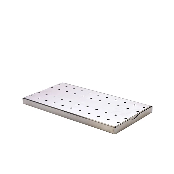 Stainless Steel Drip Bakke 30x20 cm SSDT3020 by Genware color Sort
