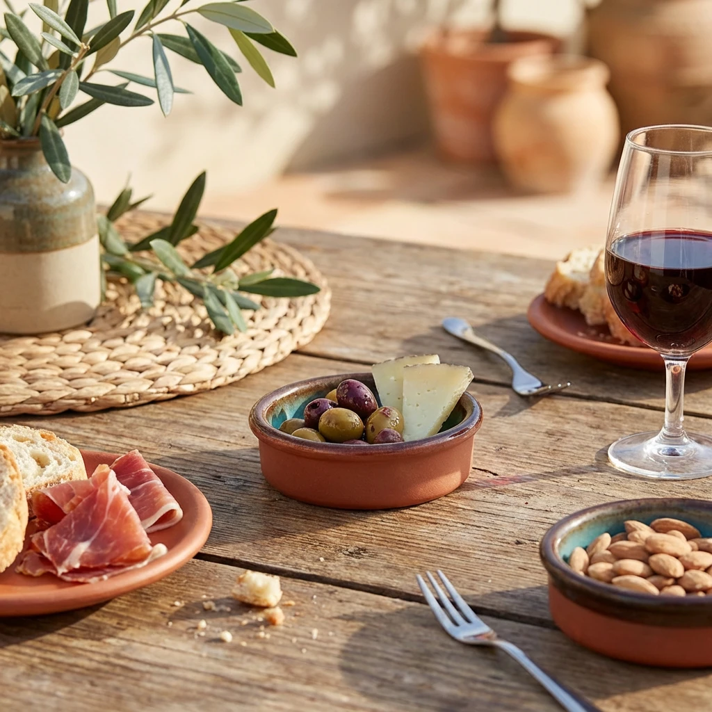 Sabrosa Fresco Tapas Skål 7,5 cm SBR-TD75F by Genware color Sort