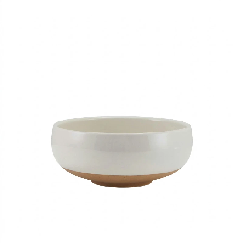 GenWare Kava White stentøjsskål med buet form 14,5 cm BB-KW14 by Genware color Sort