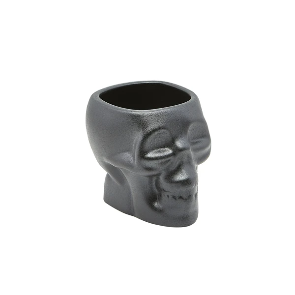 Genware Cast Iron Effect Skull Tiki Krus 80 cl / 28,15 oz SKL800 by Genware color Sort