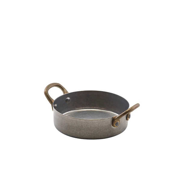 GenWare Vintage Steel Mini gryderetfad 12,25 x 3,5 cm SCD12V by Genware color Sort