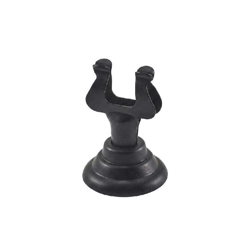 Sort menukort- og bordnummerklips 1,5" (3,8 cm) 4120BK by Genware color Sort