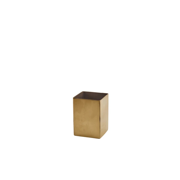 GenWare Gold Plated Rustfrit stål poseholder 5 x 6,8 cm TSHLD5GD by Genware color Sort