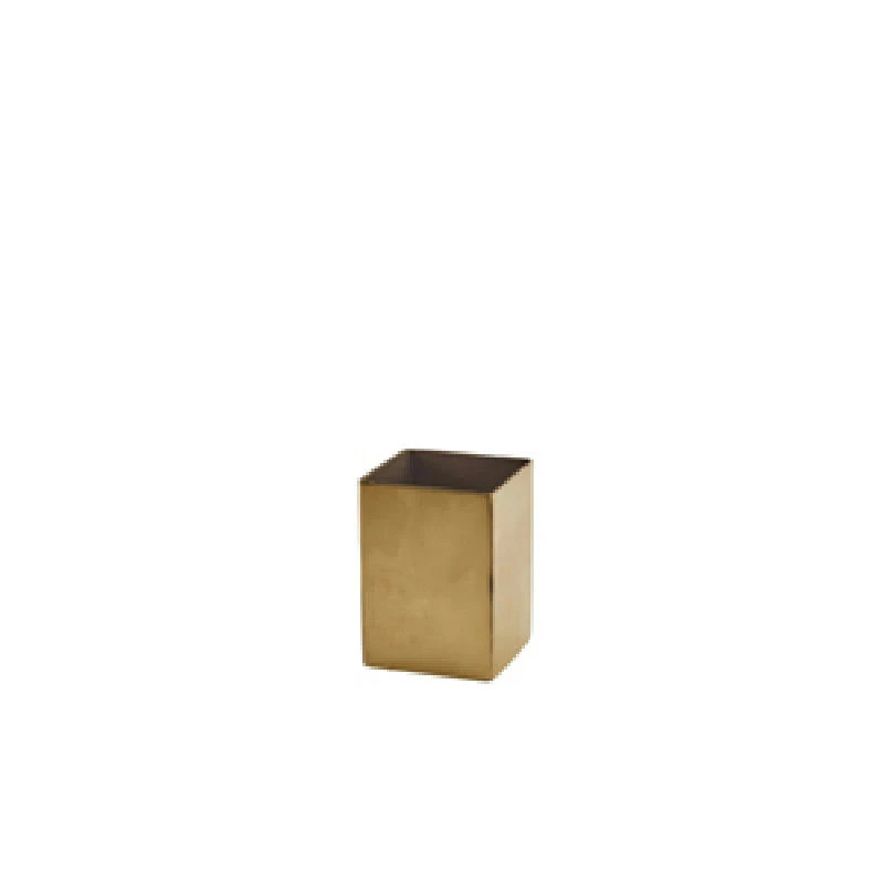 GenWare Gold Plated Rustfrit stål poseholder 5 x 6,8 cm TSHLD5GD by Genware color Sort