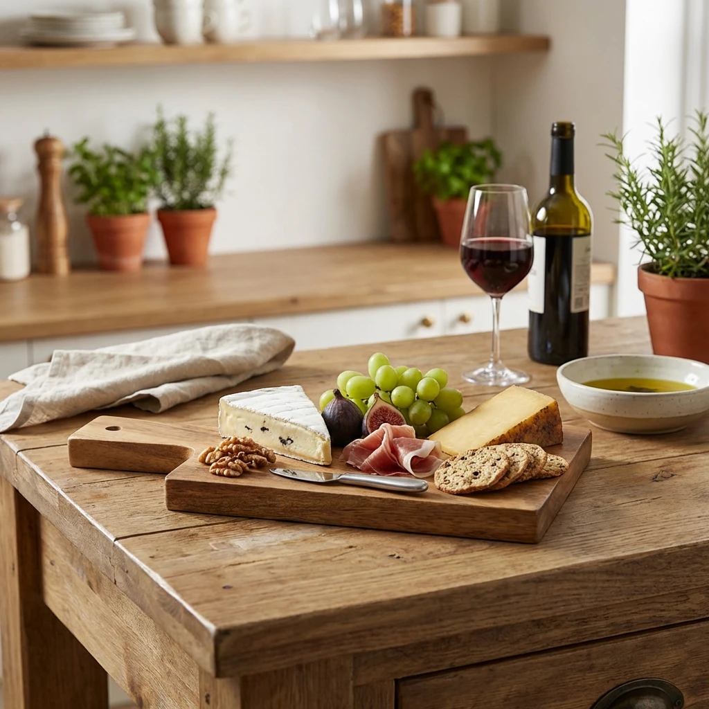 Acacia Wood Paddle Bræt 28 x 14 x 2 cm WPB2814 by Genware color Sort