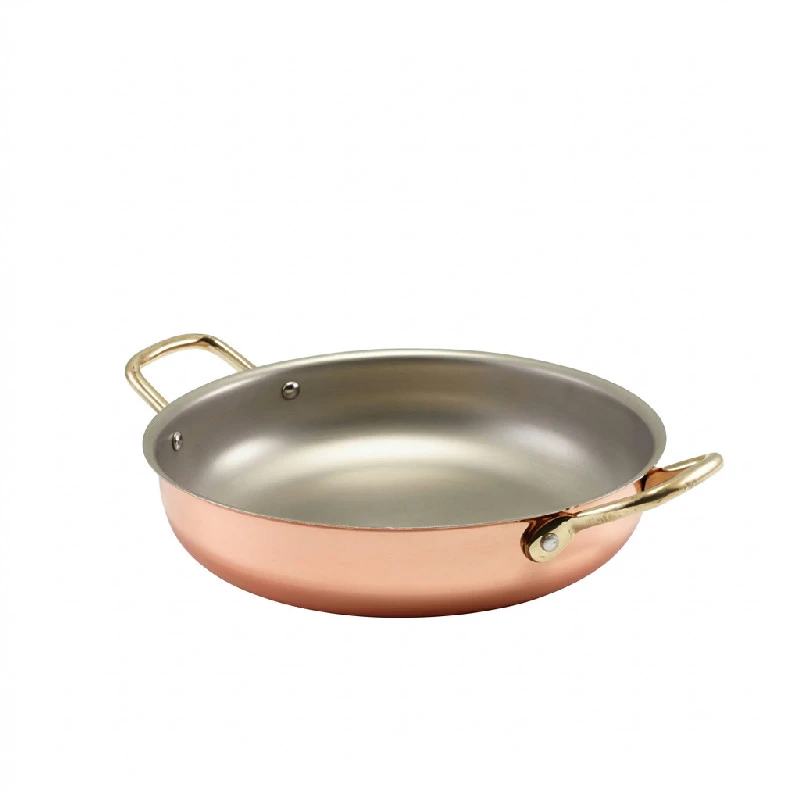 GenWare Copper Round Skål 22 x 5 cm SRD22C by Genware color Sort