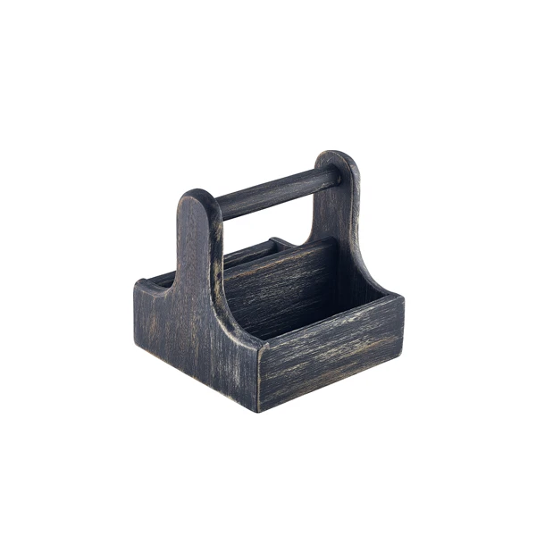 Small Black Wooden Bordholder DWTC-SBK by Genware color Sort