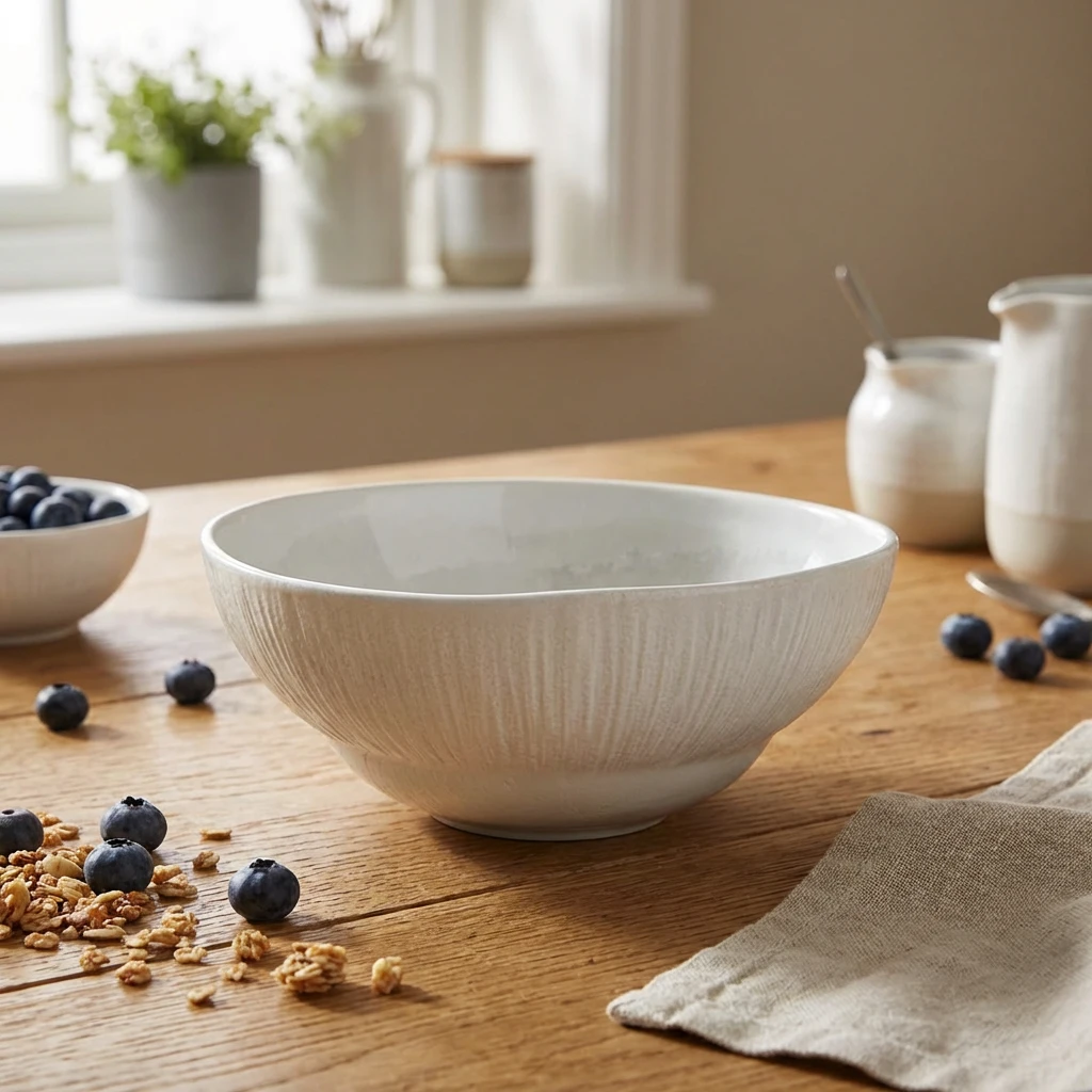 Incise Porcelain Lucine Rund skål 15,5 cm BW-PLC15 by Genware color Sort