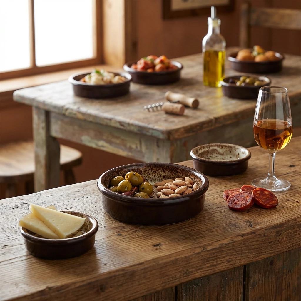 Sabrosa Luna Tapas Skål 7,5 cm SBR-TD75LN by Genware color Sort