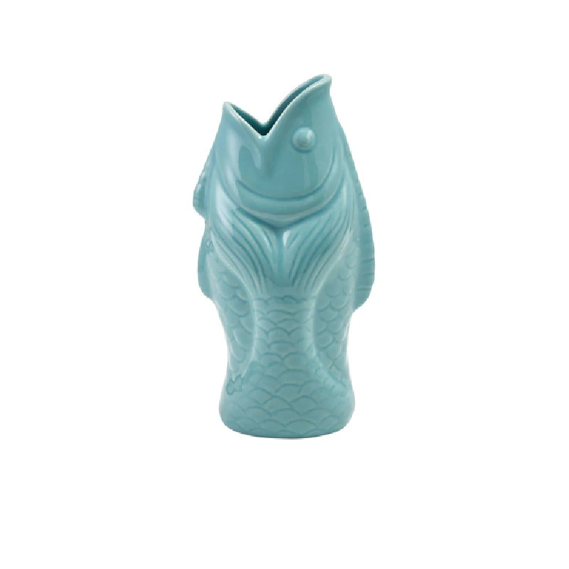 GenWare Blue Fish Tiki-krus 38 cl / 13,4 oz FSH380BL by Genware color Sort