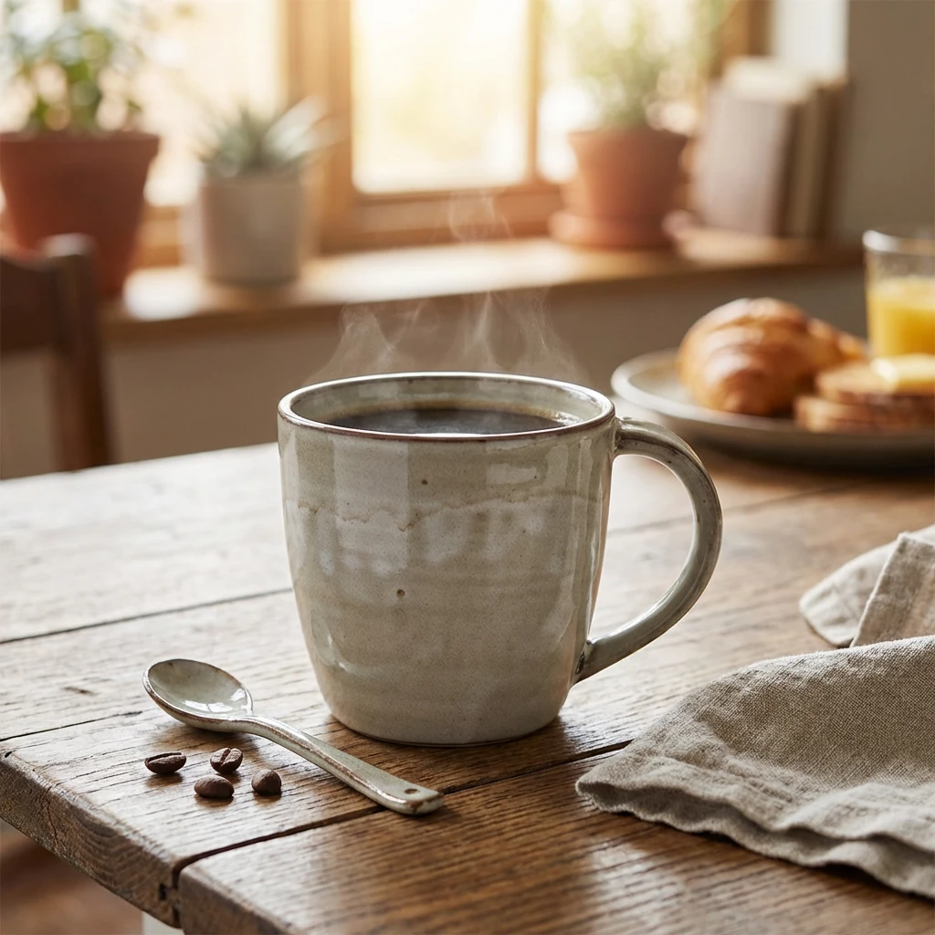 Terra Porcelain Grey Krus 30 cl / 10,5 oz MUG-PG32 by Genware color Sort