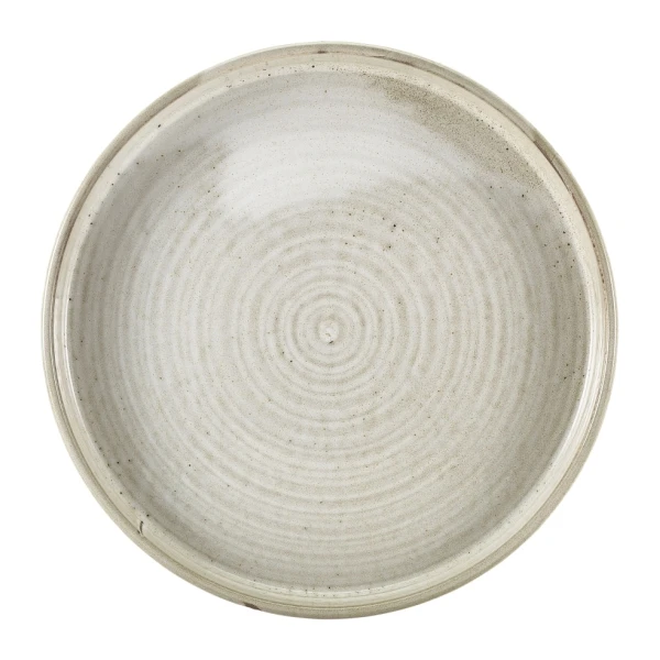 Terra Porcelain Grey Præsentationstallerken 26 cm PR-PG26 by Genware color Sort