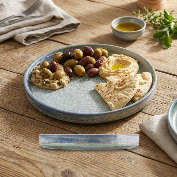 Terra Porcelain Seafoam Serveringsfad 20,5 cm PR-PSF21 by Genware color Sort