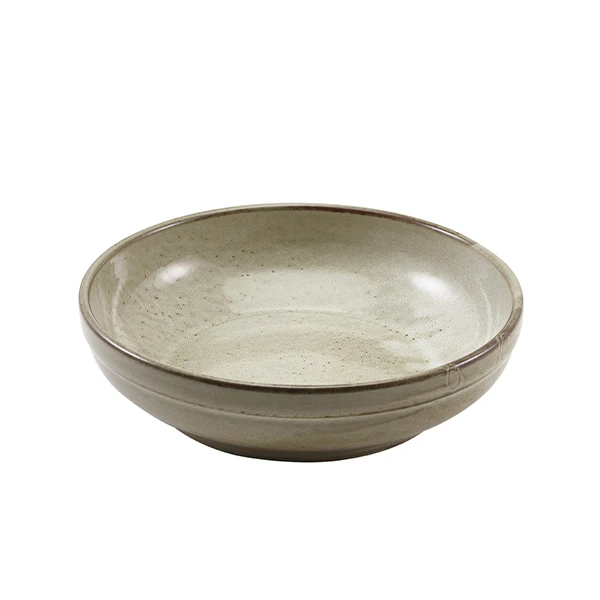Terra Porcelain Grey Coupe-skål 20 cm CB-PG20 by Genware color Sort