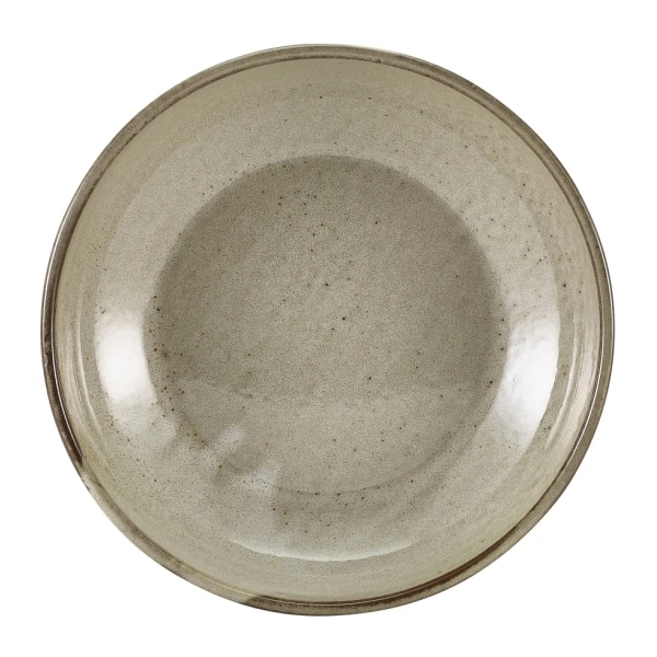 Terra Porcelain Grey Coupe-skål 20 cm CB-PG20 by Genware color Sort