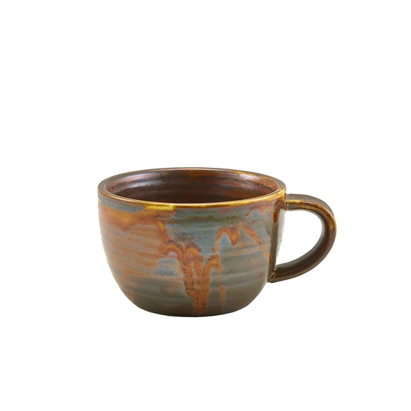 Terra Porcelain Rustic Kobber kaffekop 22 cl / 7,75 oz CUP-PRC23 by Genware color Sort