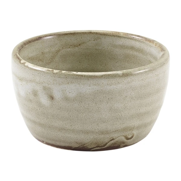 Terra Porcelain Grey Ramekin 7 cl / 2,5 oz RAM-PG2 by Genware color Sort