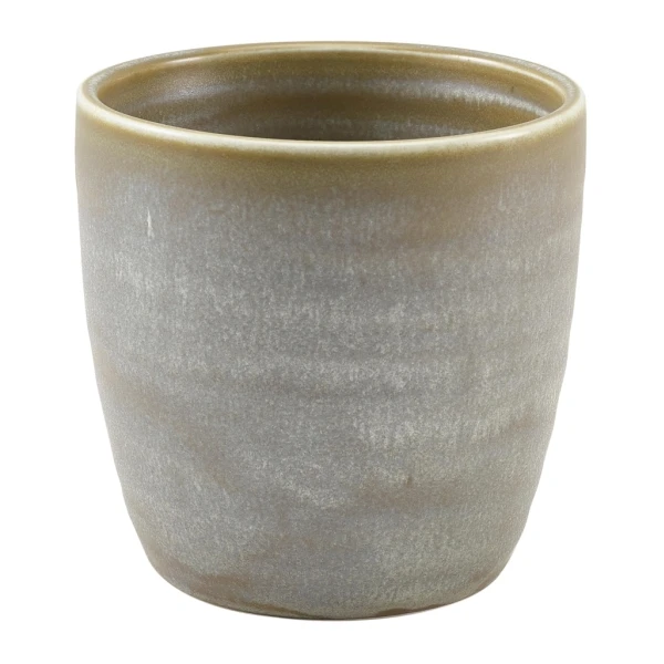 Terra Porcelain Matt Grå chipkop 30 cl / 10,5 oz CC-PMG32 by Genware color Sort