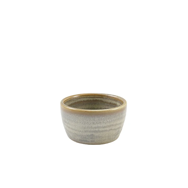 Terra Porcelain Matt Grå Ramekin 13 cl/4,5 oz RAM-PMG4 by Genware color Sort