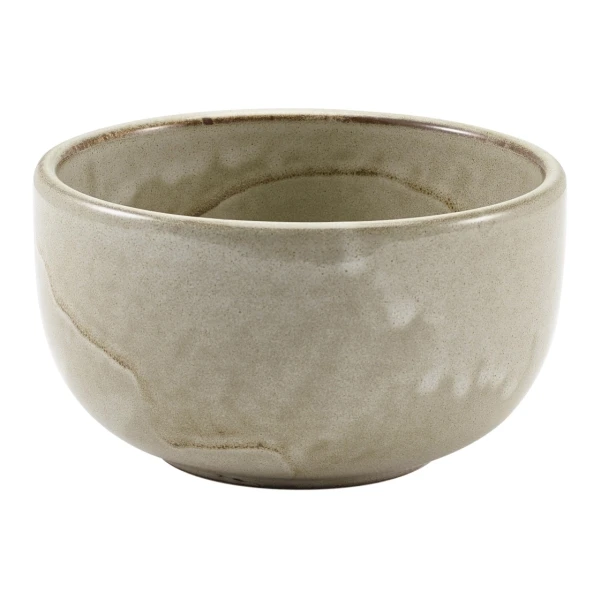 Terra Porcelain Grey Rund skål 12,5 cm BW-PG12 by Genware color Sort