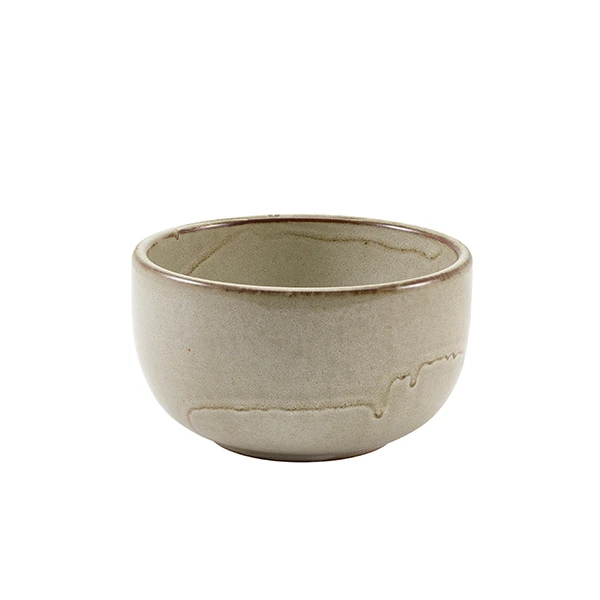 Terra Porcelain Grey Rund skål 12,5 cm BW-PG12 by Genware color Sort