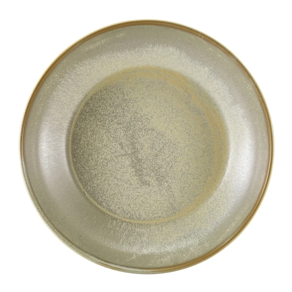 Terra Porcelain Matt Grå Coupe Skål 27,5 cm CB-PMG27 by Genware color Sort