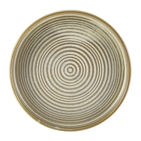 Terra Porcelain Matt Grå præsentationsplade 18 cm PR-PMG18 by Genware color Sort