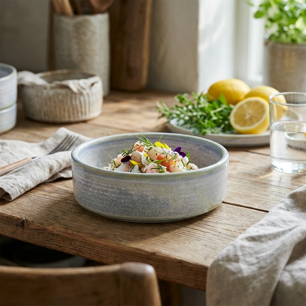 Terra Porcelain Seafoam Præsentationsskål 13 cm PB-PSF13 by Genware color Sort