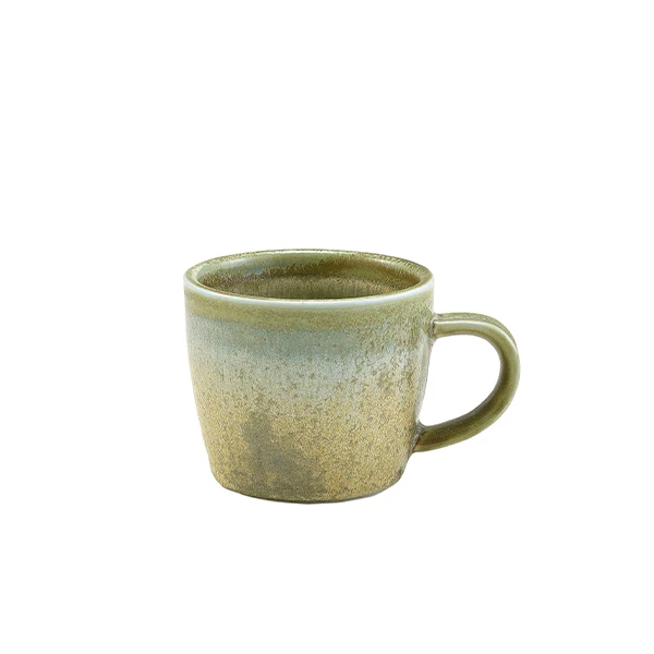 Terra Porcelain Matt Grå espressokop 9 cl / 3 oz CUP-PMG9 by Genware color Sort