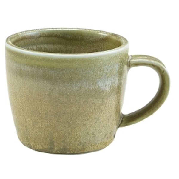 Terra Porcelain Matt Grå espressokop 9 cl / 3 oz CUP-PMG9 by Genware color Sort