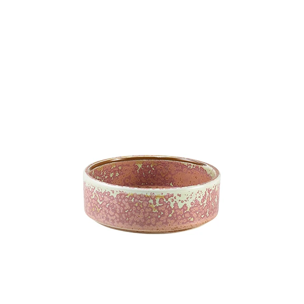 Terra Porcelain Rose Præsentationsskål 13 cm PB-PRS13 by Genware color Sort