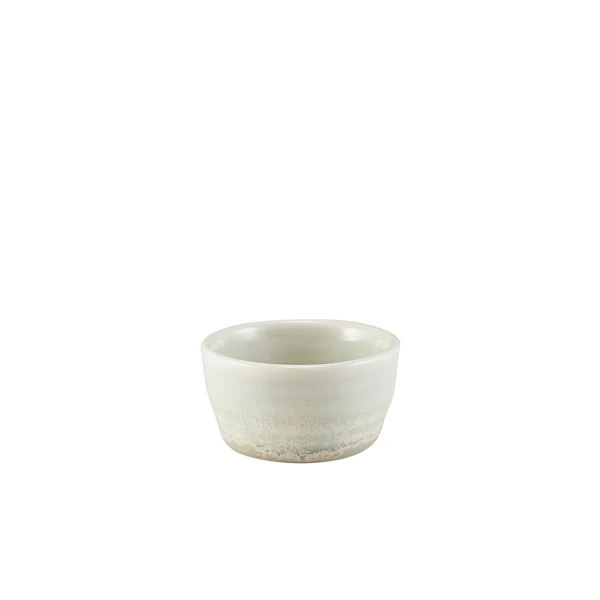 Terra Porcelain Pearl Ramekin 45 ml/1,5 oz RAM-PPL1 by Genware color Sort