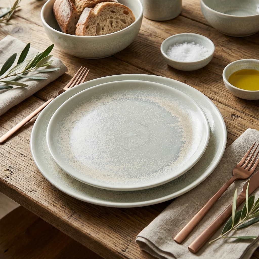 Terra Porcelain Pearl Coupe-tallerken 27,5 cm CP-PPL27 by Genware color Sort