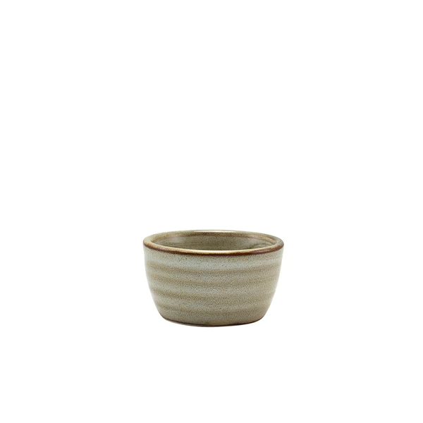 Terra Porcelain Grey Ramekin 45 ml / 1,5 oz RAM-PG1 by Genware color Sort