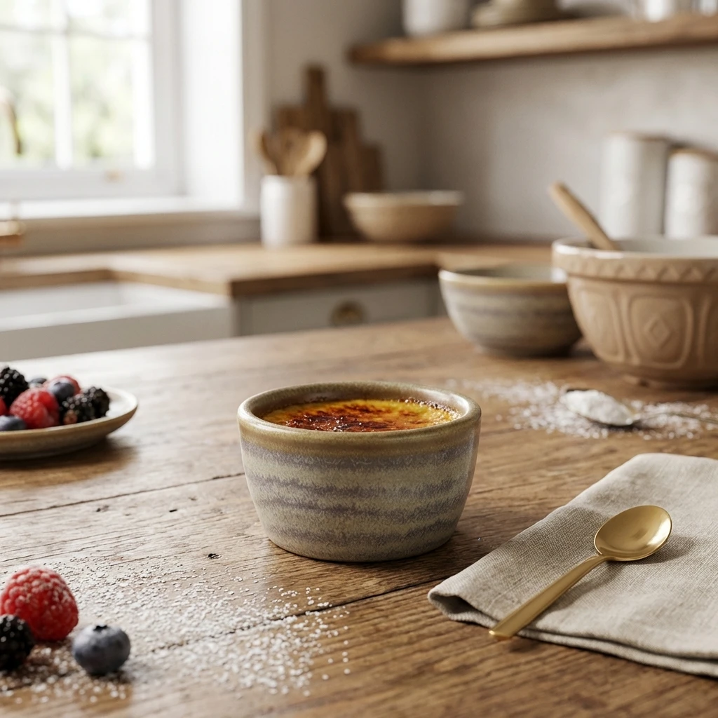 Terra Porcelain Matt Grå Ramekin 45ml/1,5oz RAM-PMG1 by Genware color Sort