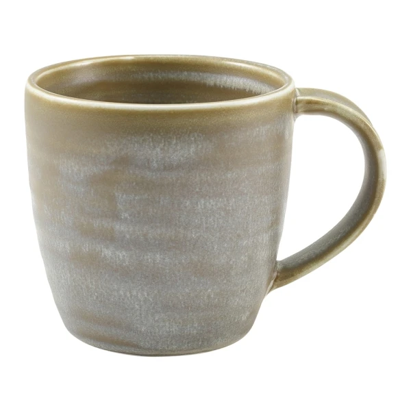 Terra Porcelain Matt Grå krus 30cl/10,5oz MUG-PMG32 by Genware color Sort
