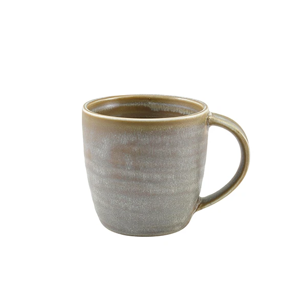 Terra Porcelain Matt Grå krus 30cl/10,5oz MUG-PMG32 by Genware color Sort